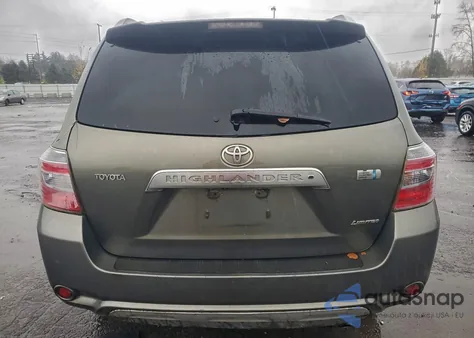 2008 Toyota Highlander Hybrid Limited z USA, uszkodzony, nr VIN JTEEW44A982004493